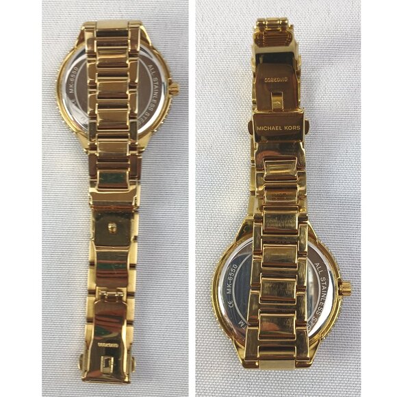 Michael Kors Gold Selestial Motif Taryn MK6650 Crystal-Embellished Watch EUC - Picture 10 of 10